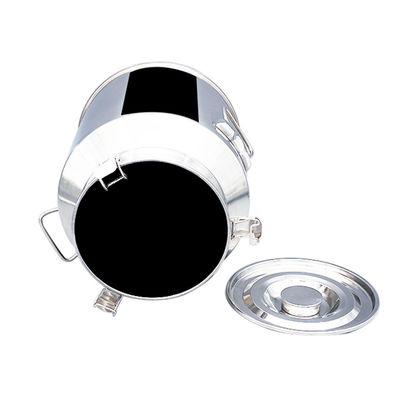 15L secchio per mungere d'acciaio di fermentazione ss 304 Honey Aluminium Mirror Polished Stainless