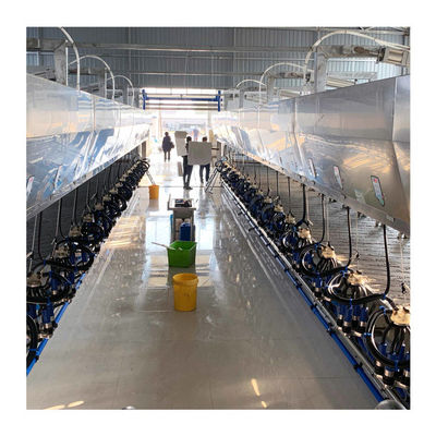 tipo di rilascio rapido ISO9001 fianco a fianco sala di mungitura con misurare elettronico