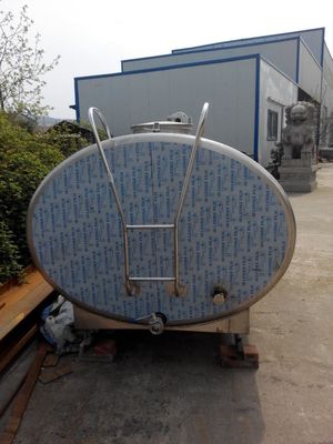 Dispositivo di raffreddamento elettrico del latte alla rinfusa del serbatoio da latte da 1000 litri dell'azienda lattiera