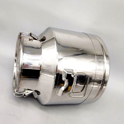 la Mini-capacità 15L ha sigillato il bidone di latte di spessore di acciaio inossidabile 1.0mm del secchio 304