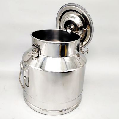 la Mini-capacità 15L ha sigillato il bidone di latte di spessore di acciaio inossidabile 1.0mm del secchio 304