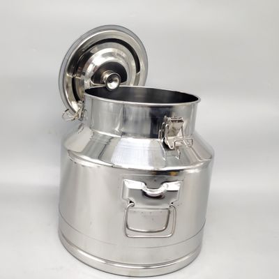la Mini-capacità 15L ha sigillato il bidone di latte di spessore di acciaio inossidabile 1.0mm del secchio 304