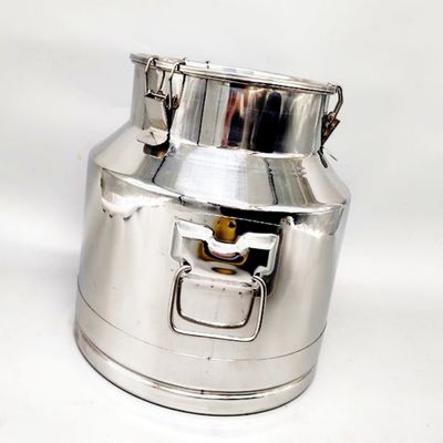 la Mini-capacità 15L ha sigillato il bidone di latte di spessore di acciaio inossidabile 1.0mm del secchio 304