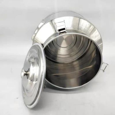 15L bidoni di latte sigillati multiuso di acciaio inossidabile del secchio del commestibile del barilotto SS304 con il rubinetto