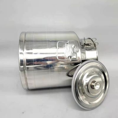Il metallo ha condensato il latte Pail With Lid dei contenitori di stoccaggio 15L degli ss