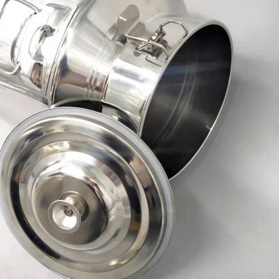 Il metallo ha condensato il latte Pail With Lid dei contenitori di stoccaggio 15L degli ss