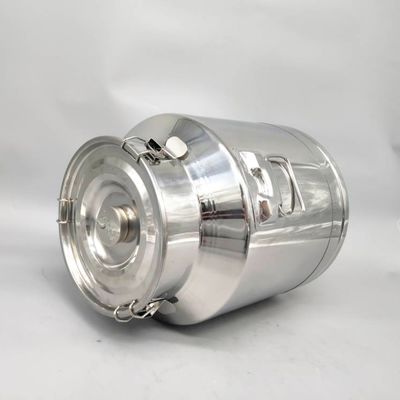 caffè Sugar Sealed Transport Milk Cans della latta del tè del serbatoio del metallo di 25L SS304