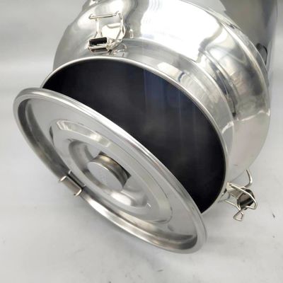 caffè Sugar Sealed Transport Milk Cans della latta del tè del serbatoio del metallo di 25L SS304