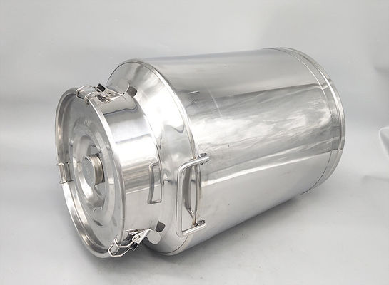 bidone di latte portatile di acciaio inossidabile 1.0mm di stoccaggio di petrolio 304 del tamburo dell'olio 40L