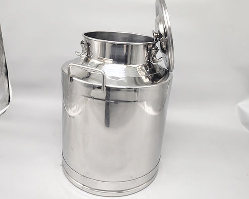 bidone di latte portatile di acciaio inossidabile 1.0mm di stoccaggio di petrolio 304 del tamburo dell'olio 40L
