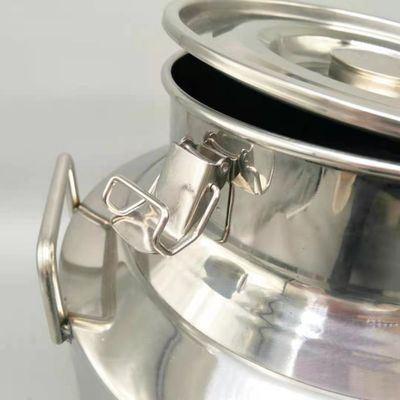 50 litri di acciaio inossidabile del tè della latta dell'arachide dell'olio da tavola di bidoni di latte con il coperchio sigillato