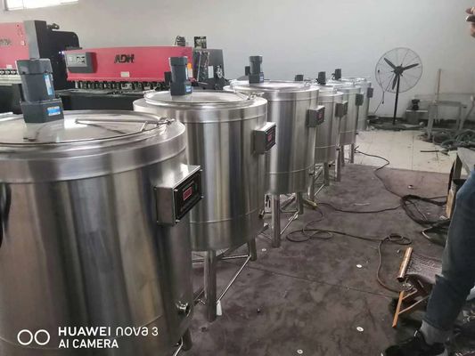 500L non non arrugginiscono macchina del pastorizzatore di acciaio inossidabile con tecnologia avanzata