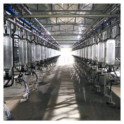 sala di mungitura della spina di pesce di 380v 7.5kw per l'azienda agricola della capra
