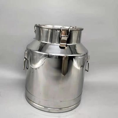 Il latte d'acciaio usato portatile di Olive Storage Polish Dairy Stainless da 20 litri può con il coperchio