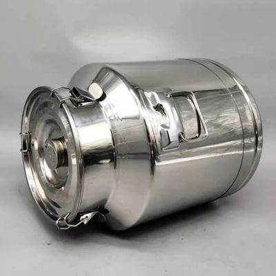 Il latte d'acciaio usato portatile di Olive Storage Polish Dairy Stainless da 20 litri può con il coperchio