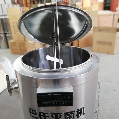 Piccola macchina 5-500L di pastorizzazione del latte del pastorizzatore di acciaio inossidabile in lotti