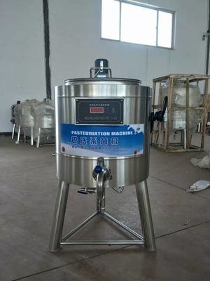 piccolo acciaio inossidabile del commestibile della macchina del pastorizzatore del latte 3kw