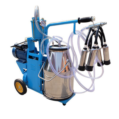 50kpa 64 ha battuto Min Cow Milking Machine Mobile tipo pistone