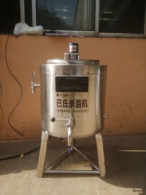 6kw elettrico acciaio inossidabile del commestibile del pastorizzatore del latte da 50 litri