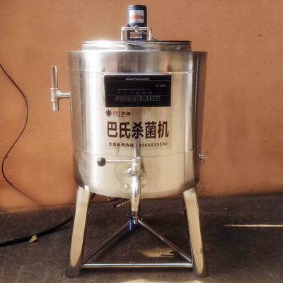 Piccolo spessore elettrico del pastorizzatore 1.5mm del latte del riscaldamento 300L