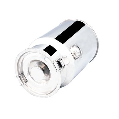 Il pacchetto Customrized Logo Silver 10L ss munge per inscatolare il contenitore del latte di acciaio inossidabile