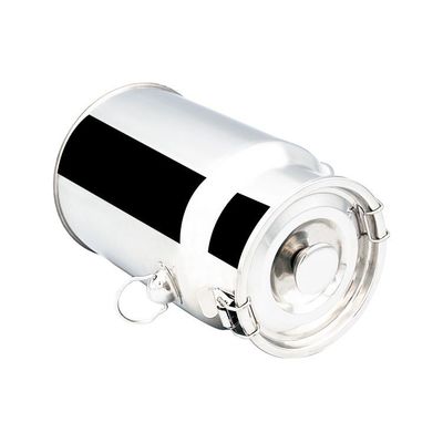 Il pacchetto Customrized Logo Silver 10L ss munge per inscatolare il contenitore del latte di acciaio inossidabile
