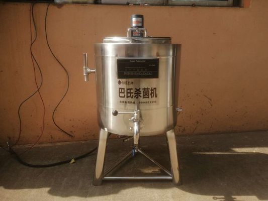Litro Mini Milk Pasteurizer High Efficient industriale della casa 100 della capra del vitello