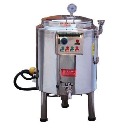 Mini attrezzatura di pastorizzazione del latte 10L per il succo liquido della frutta fresca