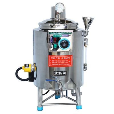 Piccolo liquido Juice Ice Cream fresco della macchina di pastorizzazione del latte di Mini Electric 20L