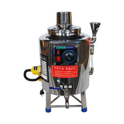Piccolo liquido Juice Ice Cream fresco della macchina di pastorizzazione del latte di Mini Electric 20L
