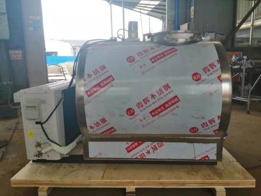 1000 litri di acciaio inossidabile del latte di raffreddamento del carro armato del latte di attrezzatura di raffreddamento per latte in serie