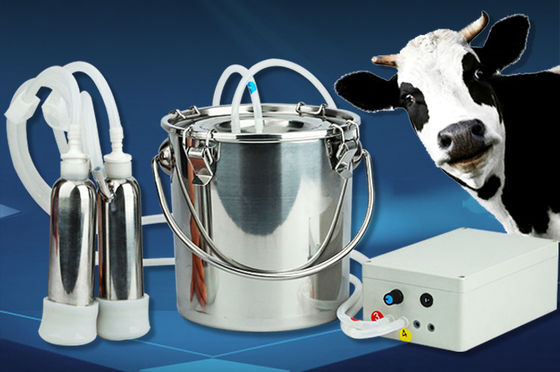 La mungitrice della mucca elettrica portatile di acciaio inossidabile ha rinforzato Hemming For Longer Life
