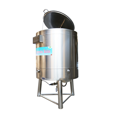 Acciaio inossidabile del piccolo pastorizzatore domestico del latte di litro 50l in lotti 100 di Htst 500l