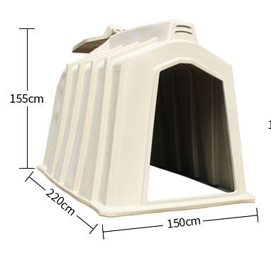 Piccola conigliera del vitello del gruppo di larghezza 333cm della prova della ruggine per bestiame